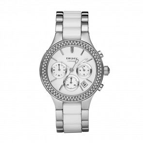 Watch strap DKNY NY8181 Ceramics Multicolor 11mm