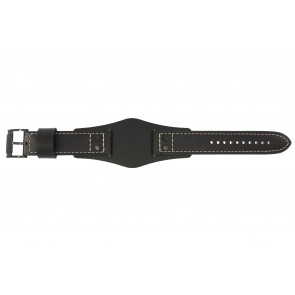 Watch strap Fossil CH2990 Leather Brown 22mm