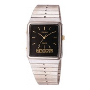 Watch strap Pulsar PQF095P1 / V041-5170 Steel 20mm