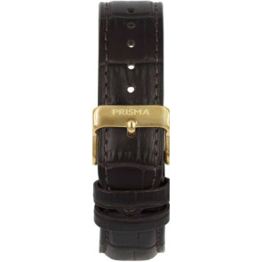 Watch strap Prisma PS.1602 Leather Black 21mm
