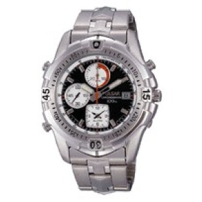 Watch strap Pulsar 70P8JG / Y182 6d40 Steel Steel