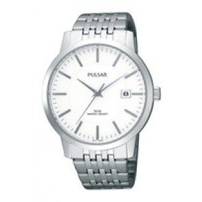 Watch strap Seiko PXH867X1 / VX42-X330 Steel 20mm