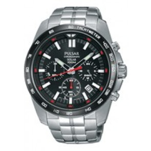 Watch strap Pulsar PZ5005X1 / VR42-X001 Steel 24mm