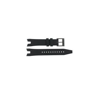 Watch strap Seiko SNAF25P1 / 7T62-0LA0 Rubber Black 21mm