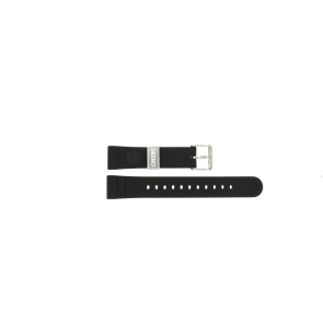 Watch strap Seiko SNE593P1 / V157-0DP0 / R03S011J0 Rubber Black 20mm