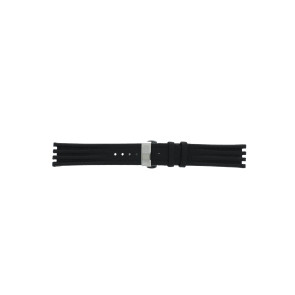Watch strap Rado R070873810 / R14376155 / R14461155 / R14376303 Leather Black 20mm