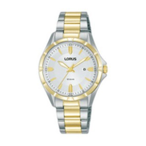 Watch strap Lorus PC22-X033 / RJ252BX9 / RQN225X Steel Bi-color 16mm