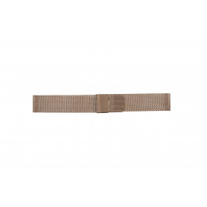 Watch strap Universal 22-2.5-ROSÉ Milanese Rosé 22mm