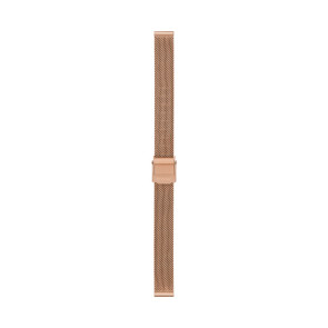 Watch strap Fossil S121026 Milanese Rosé 12mm