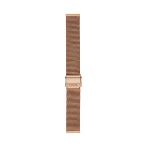 Watch strap Fossil S181375 Milanese Rosé 18mm
