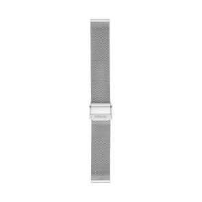 Watch strap Fossil S181376 Milanese Steel 18mm