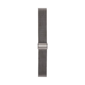 Watch strap Fossil S221441 Milanese Anthracite grey 22mm