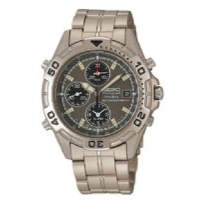 Watch strap Seiko SKJ151P1 / 5M43-0C70 Steel 19mm