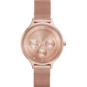 Watch strap Skagen SKW2314 Steel Rosé 14mm