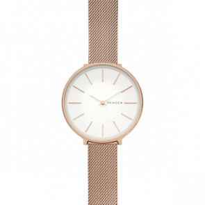 Watch strap Skagen skw2726 Steel Rosé