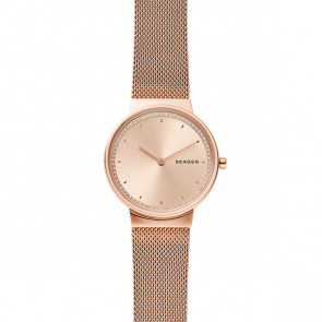 Watch strap Skagen SKW2751 Steel Rosé