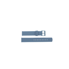 Watch strap Skagen SKW2764 Aaren Kulor Silicone Blue 16mm