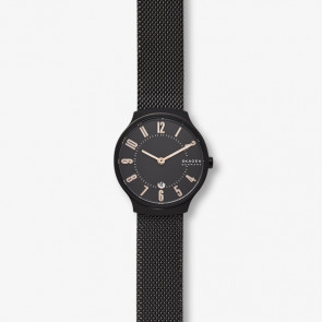 Watch strap Skagen SKW2806 Milanese Black 14mm