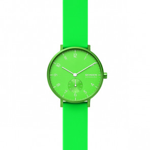 Watch strap Skagen SKW2819	 Silicone Green 16mm