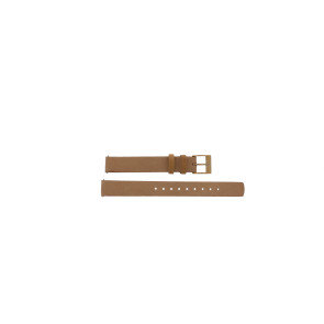 Watch strap Skagen SKW2825 Leather Brown 12mm