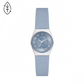 Watch strap Skagen SKW3040 Leather Light blue 16mm
