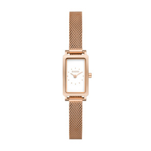 Watch strap Skagen SKW3148 Milanese Rosé 8mm