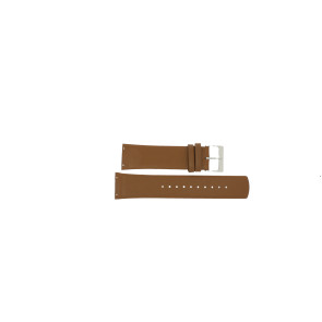 Watch strap Skagen SKW6082 / ANCHER Leather Cognac 22mm