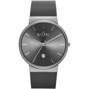 Watch strap Skagen SKW6108 (247XXX) Steel Black