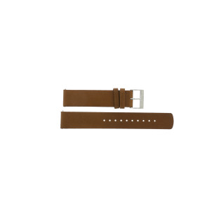 Horlogeband Skagen SKW6446 / SKW6457 Leder Cognac 18mm