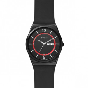 Watch strap Skagen SKW6506 Silicone Black 26mm