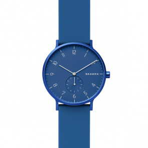 Watch strap Skagen SKW6508	 Silicone Blue 20mm