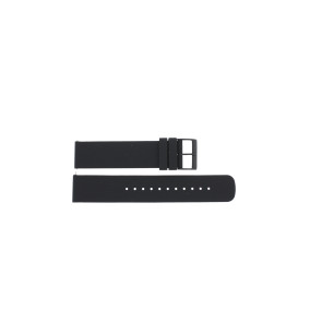 Watch strap Skagen SKW6544	 Silicone Black 20mm
