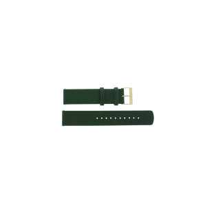 Watch strap Skagen SKW6861 Leather Green 20mm