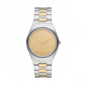 Watch strap Skagen SKW6870 Steel Bi-color 22mm