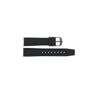 Horlogeband Swiss Military Hanowa 06-4226.30.003-SM34223AEU Rubber Zwart 22mm
