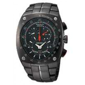 Seiko watch strap SNL029J1 / 7L22 0AD0 Metal Black 15mm