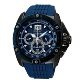 Watch strap Seiko SPC075P1.7T04-0AD0 Rubber Blue 26mm