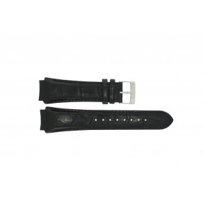 Prisma watch strap SPECZW21 Leather Black 21mm + black stitching