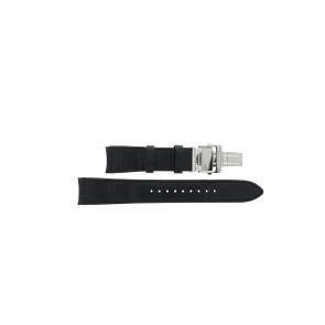 Watch strap Seiko 5D22-0AD0 / SRG009P2 / L0A0011J0 Leather Black 21mm