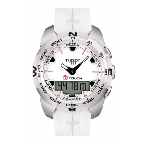 Watch strap Tissot T0134201701100A / T610027566 Rubber White 21mm