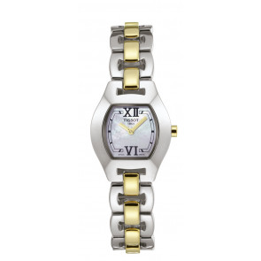Watch strap Tissot T07218583A Steel Bi-color