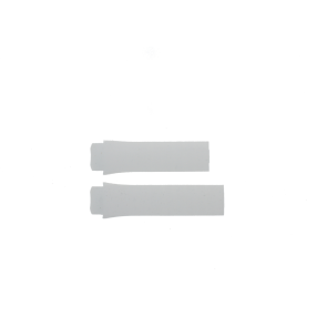 Watch strap Tissot T075220 / T610035118 Rubber White 18mm