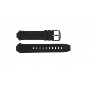 Watch strap Tissot T111.417.37.441.03 / T603042129 Silicone Black 18mm
