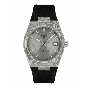 Watch strap Tissot T1378079608100A / T600051267 Leather Black