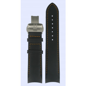 Watch strap Tissot T0354071605101 / XS / T600028551 Leather Black 22mm