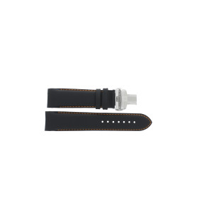 Watch strap Tissot T0354071605101 / XS / T600028551 Leather Black 22mm