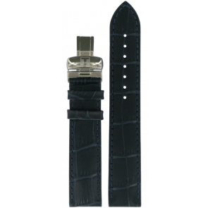 Watch strap Tissot T0554101604700 (T600032781) Leather Blue 19mm