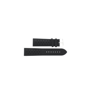 Watch strap Tissot T1064071605100 / TISSOT V8 / T600038321 Leather Black 22mm