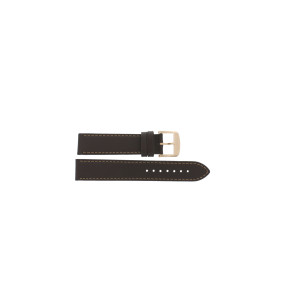 Watch strap Tissot T600039947 / XL Leather Brown 19mm