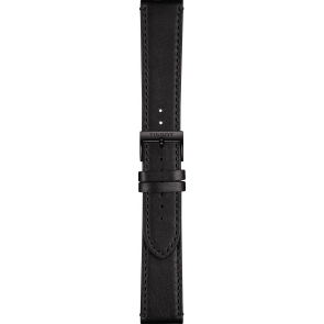 Watch strap Tissot T600040545 Leather Black 21mm
